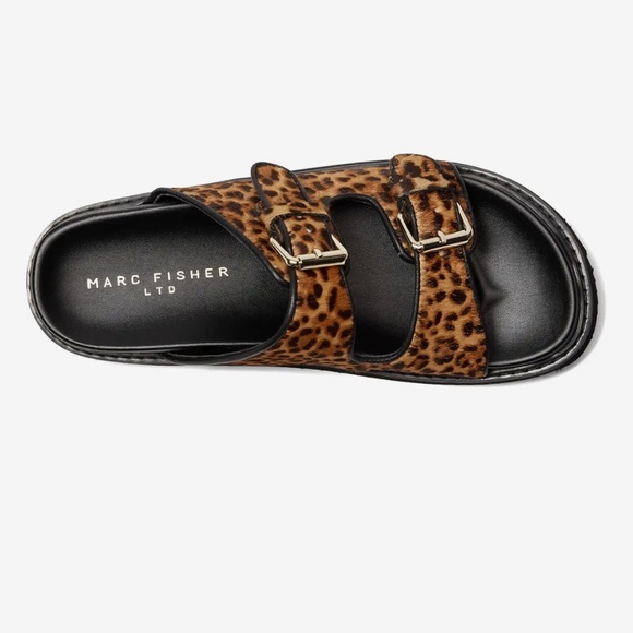 Women's Marc Fisher Leopard Agustaly Sz 9.5 M   New - Picture 6 of 12